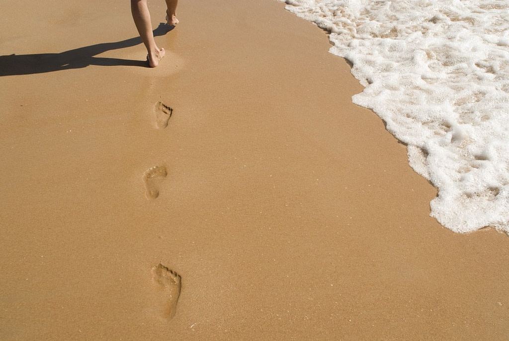 marcher pieds nus